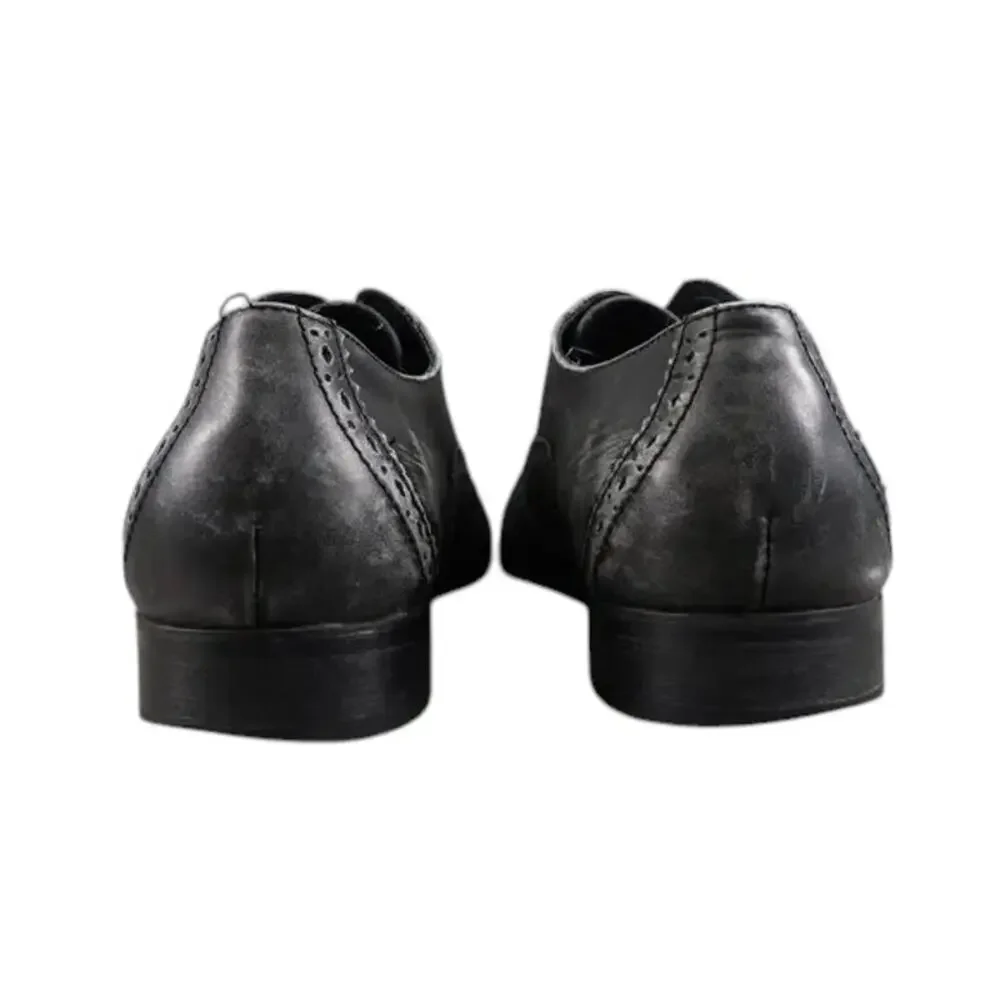 Original Penguin Shoes Mens 13 Oxfords Wingtip Leather Formal Distressed Classic